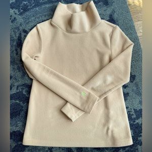 Dudley Stephens Greenpoint Turtleneck, Nat Blush, XS, Made in the USA